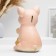 Piggy bank "Large piglet with a bag" 17x14x24cm mix