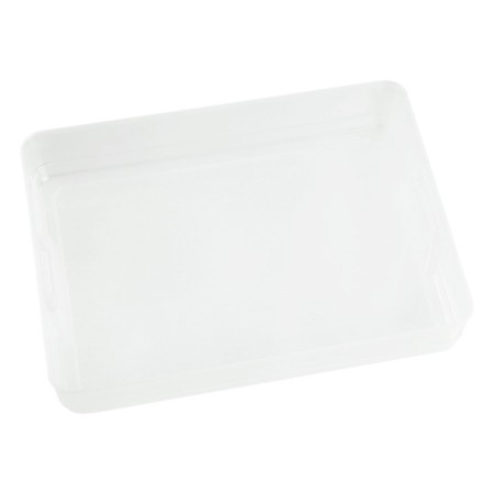 A4 documents container, with latches, 260 x 350 x 65 mm, transparent-3