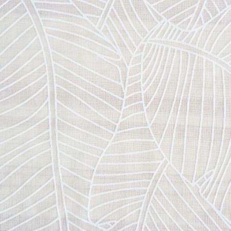 Curtain - tulle "leaves", with a rubber pattern, 300x260 cm-3