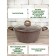 Panairo barbara pan, with a lid, the handle Soft-Touch, 4 liters