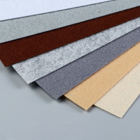 A set of felt (hard) 1 mm 20x30 cm 10 sheets. Dark assortment-1