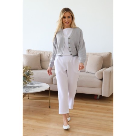 Cardigan female, size 50, color gray-5