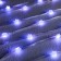Smart garland “thread” 5 m dews with nozzles “stars”, IP20, silver thread, 50 LED, remote control, application, glow RGB, USB