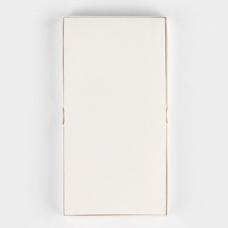 Box for chocolate "White", with a window, 16.4 x 8.4 x 1.7 cm-2