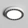 DK2841-WB Dual Lumina Light with D217MM 220V 18+18W 4000K IP20 White/Black Alumin