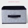 Stelly box for storage of the Dolyan "Wave", 29 × 29 × 18 cm, the color is blue