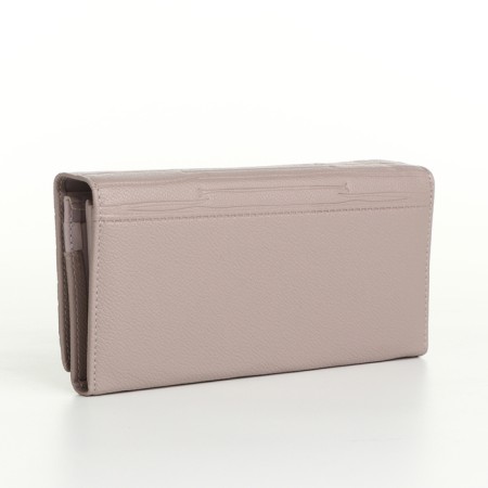 Women's wallet on magnets, gray color-1