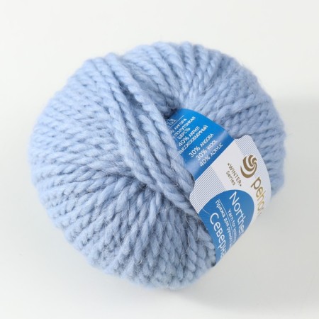 Severnaya yarn 30% Angora, 30% p/thin wool, 40% acrylic volumetric 50m/50g (71-thawed water)-2