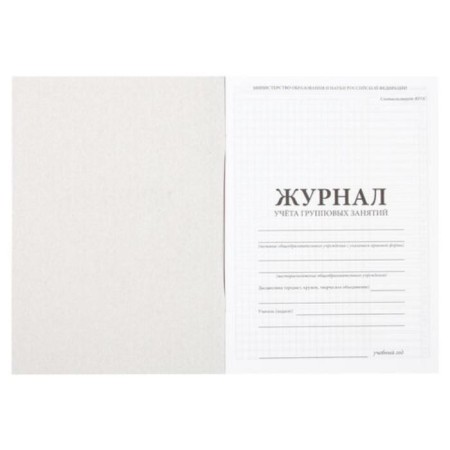 Group class accounting journal, 48 sheets, A4 200 x 290 mm, cardboard, offset, staff-3