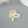 Mold Silicon "Snake crawls" 0.3x5.6x3.1 cm