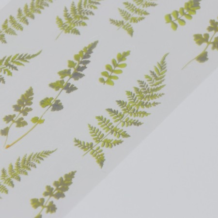 Stickers for creativity plastic "Fern" 21x10.5 cm-1