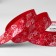 Satin tape "Tropics", 25 mm × 23 ± 1 m, red color No. 026