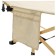 Folding folder 190 x 71 x 38 cm, up to 120 kg, beige color