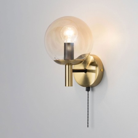 Sconces Citilux "Charlize" CL143413, 13x20.5 cm, 1x40W, E14, brown color-5