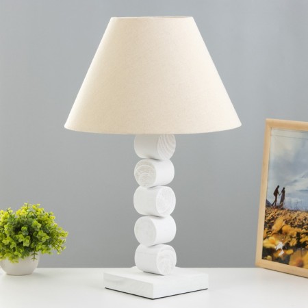 BIM table lamp E27 40W white 35x35x56cm Risalux