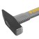 Denzel 10483 locksmith hammer, TPR coating, Fiberglass handle, 300g