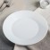 Plate flat Harena, d = 25 cm, white color