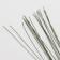 Floristic wire in a green -paper "green", length 36 cm, 0.3 mm, set 20 pcs