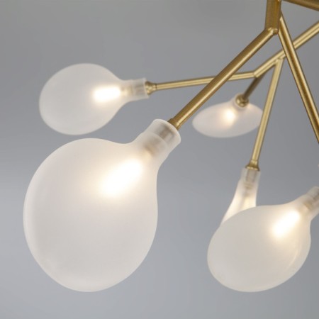 Smart ceiling lamp Foglia, 3W, G4, 75x75x40.5 cm-3