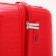Big suitcase 28 ", lightning department, code castle, 4 wheels, red color