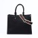 Bag Female Tout with zipper, black color