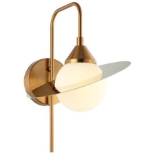 Wall lamp Saturn 1xg9 LED 5W, size 25x31x35 cm, bronze color