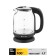 Electric kettle KitFort KT-654-5, glass, 1.7 l, 2200 watts, gray