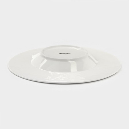 Deep plate under the Magistro paste "Argos", 250 ml, d = 26 cm, white color-2