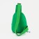 Baby bag with a zipper, over the shoulder, green color