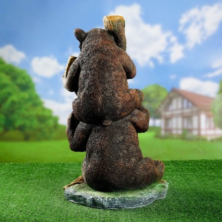 Garden figure "Bear" Let's be friends! "55x34cm-2