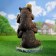 Garden figure "Bear" Let's be friends! "55x34cm