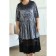 Female dress, size 58, gray color