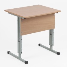Student single-stage table adjustable in the corner of inclination and height, growth group No. 3-5,