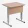 Student single-stage table adjustable in the corner of inclination and height, growth group No. 3-5,
