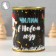 A gift for socks in a bank with a print "Chilim in the New Year" (women's)
