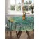 Tablecloth on the table "Lilac bush", round, Saten, d = 150 cm