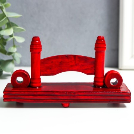 Tax for a fan tree "Red tree" 14x4x7 cm