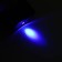 Electronic lighter, USB, spiral, flashlight, 2.5 x 7.5 cm, blue