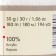 Yarn "etamin" 100% acrylic 180m/30g (421 white)