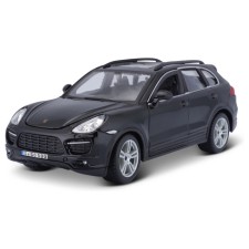 BBURAGO Porsche Cayenne Turbo, Die-Cast, 1:24, opening doors, black color.