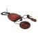 Autonomane "Shaman with a tambourine" cedar, a satellite amulet, mix