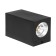 Facade lamp "Glish", FSD-034, 10 W, 3000K, IP65, 220 V, plastic, black