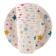 Set of paper dishes disposable stars ”, 10 glasses, 10 plates