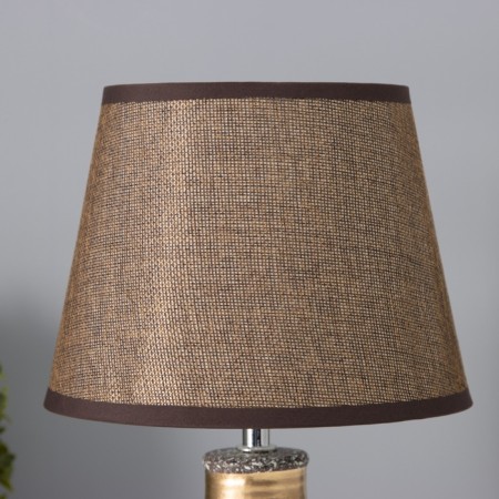 Table lamp "Ovation" 1he14 40W Coffee/gold 22x22x31cm-4