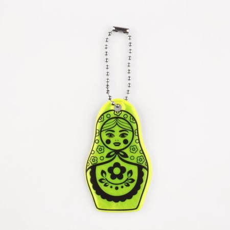 Reflective element "nesting", bilateral, 6 × 3.5 cm, color mix-2