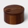 Bank for spices with a spoon, 10 × 6 cm, acacia