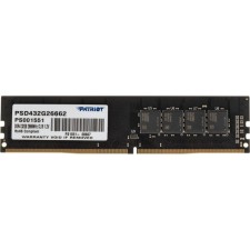 Память DDR4 32GB 2666MHz Patriot PSD432G26662 Signature RTL PC4-21300 CL19 DIMM 288-pin 1.2   102936