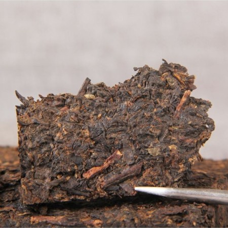 Chinese sustained tea "Shu puer. Puer chal zhuan", 100 g, 2017, Yunnan, brick-2