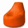Comfort-bag, size 90x115 cm, oxford fabric, orange color