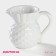 Jug of Dolyana "pineapp", 450 ml, white color